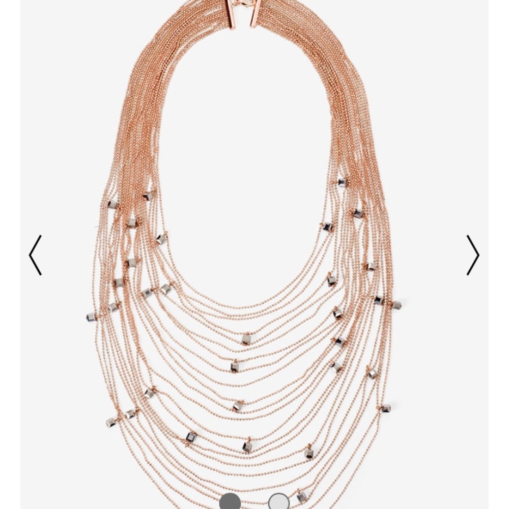 WHBM Multi-Strand Necklace